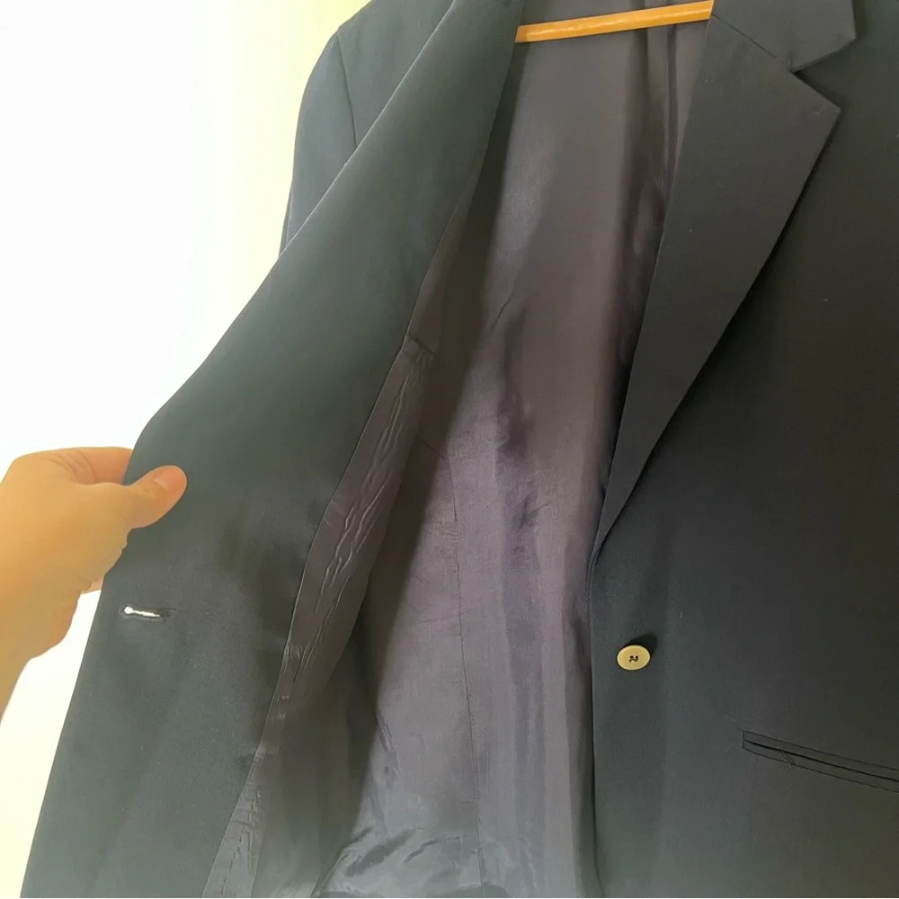 J. Crew Navy Wool Blazer Women’s Size 6